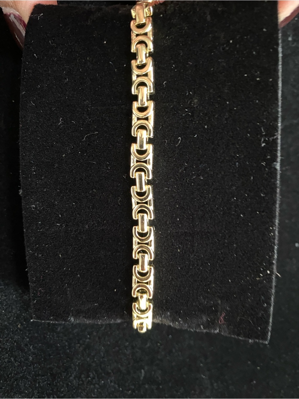 Classy Gold Eternity Bracelet